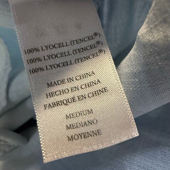 Rails Carter Shirt, Light Vintage Blue, 100% Tencel, Women's Size Medium - Picture 8 of 11